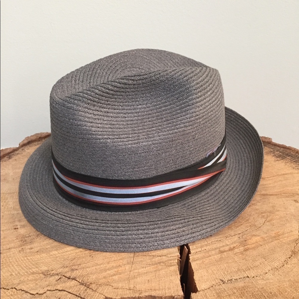 Vintage Fedora Hat Genuine Milan New Old Stock